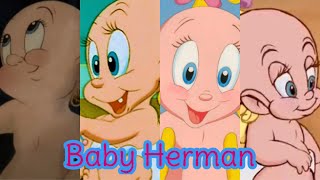 Baby Herman Who Framed Roger Rabbit  Evolution In Movies amp TV 1988  1993 [upl. by Festus]