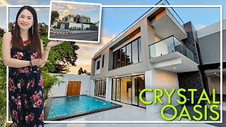 Crystal Oasis and its Modern Design Charm Corner House in BF Homes Paranaque House Tour 202 [upl. by Eirrak387]