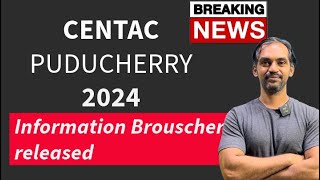 Centac Puducherry 2024 Admission announcement centacpuducherry [upl. by Eriuqs]