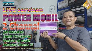 live amp chatt  servisan power mobil 2ch [upl. by Araec]