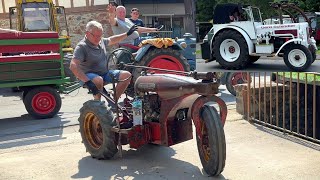 TraktorRaritäten kommen 9 Bulldog und Schleppertreffen in Schlierbach Freitag 19072024 Odenwald [upl. by Rosella603]