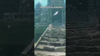 under water dwaraka real picture lordkrishna krishna dwarka dwarkadhish youtubeshorts trending [upl. by Ynnek]