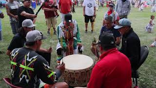 HoChunk Station at Meskwaki Proclamation Powwow 2023 [upl. by Pasho]