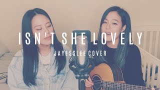 ISNT SHE LOVELY  STEVIE WONDER Jayesslee Cover Available on Spotify and iTunes [upl. by Tirrell873]