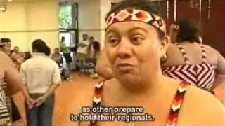 WaikatoTainui prepare for regional kapahaka competition Te Karere Maori News TVNZ 8 Feb 2010 [upl. by Christy168]