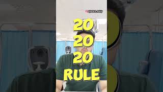 20 20 20 Rule for Digital Eye Strain [upl. by Ilenna]