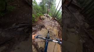 Terrifying Rock Garden Mountain Bike Trail mountainbiking gopro [upl. by Sheryl]