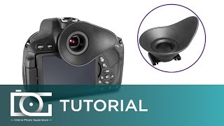 EYECUP TUTORIAL  Using the Altura Photo® Eyecup Eye Piece with a NIKON D5500 Camera [upl. by Lorry]