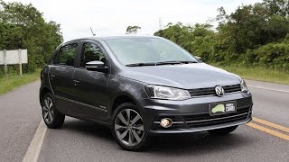 Teste  Volkswagen Gol 2017 16 Highline  Falando de Carro [upl. by Ienttirb]