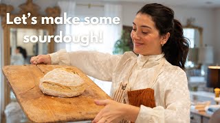 How to Make the Perfect Sourdough Bread Easy Step by Step Guide amp Recipe [upl. by Aleakcim]