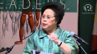 Miriam on Senate mental health Revilla speech [upl. by Haianeb]