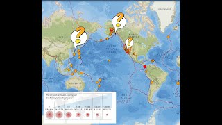 80 Earthquake coming soon A look at Intervals of large quakes Saturday 1192024 [upl. by Dania823]