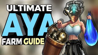 How to Farm AYA Fast For Prime Resurgence Event 💧 Warframe [upl. by Curzon843]