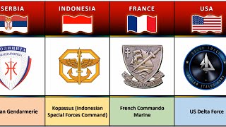 Special Forces From Different Country  50 Most Elite Special Forces [upl. by Rockwood]