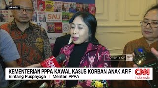 Kementerian PPPA Kawal Kasus Korban Anak Afif [upl. by Asaeret]