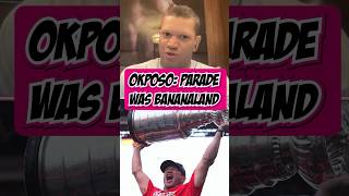 Kyle Okposo says the Panthers parade went bananalands once it hit A1A 🍌 [upl. by Pammi]