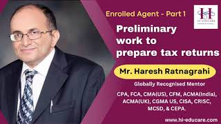 US Taxation  Preliminary Work to Prepare Tax Returns  US Income Tax Filing Requirements [upl. by Sharleen411]