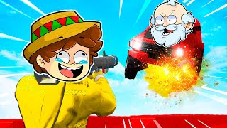 ¡COHETES EXPLOSIVOS vs COCHES BLINDADOS de GTA 5 😂💥 SILVIOGAMER GTA ONLINE [upl. by Elleoj278]