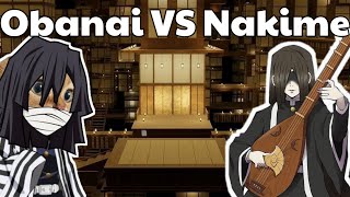 Demon Slayer  Obanai VS Nakime  CAT MEMES [upl. by Jensen]