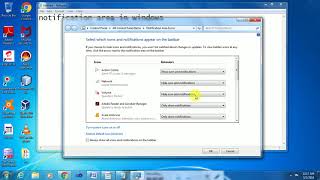 WHAT IS Notification area in windows [upl. by Maher574]