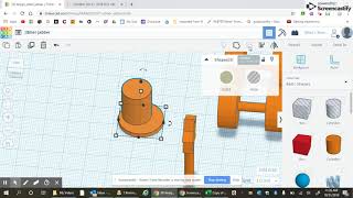 Tinkercad clean up and print [upl. by Edna181]