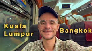 I took a train from Kuala Lumpur to Bangkok 2024 [upl. by Nanji]