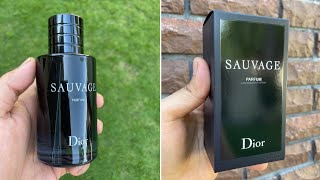 Unboxing Sauvage Parfum by Christian Dior [upl. by Sammons]