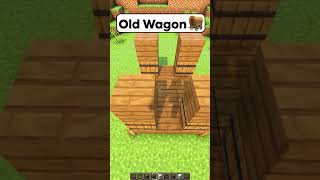 Minecraft Old Wagon Worlds Smallest Violin shorts minecraft [upl. by Noyahs]