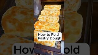 The Secret to FLAWLESS Pastry Dough Folds Puff Pastry Folding Styles puffpastry [upl. by Aihceyt]