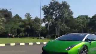 Lamborghini Jakarta Arrived  Sentul Circuit Bogor [upl. by Macdermot]