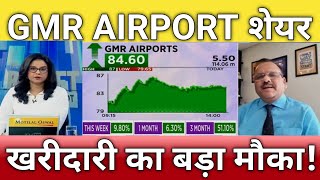 🔴GMR infra share next Target  gmr airport share anelysis  gmr airport share news today [upl. by Griffin532]