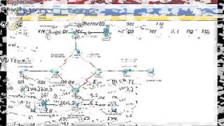 Packet tracer 4 Routers Enrutamiento Estatico [upl. by Manard46]