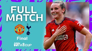 🏆 Full Match  Manchester United v Tottenham Hotspur  Adobe Womens FA Cup Final 202324 [upl. by Burnsed]