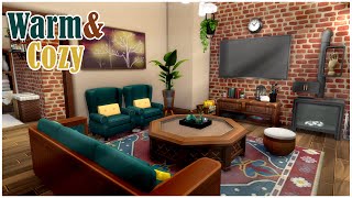 Warm amp Cozy Apartment  19 Culpepper House  The Sims 4 Speed Build  NoCC [upl. by Lewert]