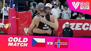 PerusicSchweiner vs Mol ASørum C  Gold Highlights Ostrava 2022 BeachProTour [upl. by Zemaj134]