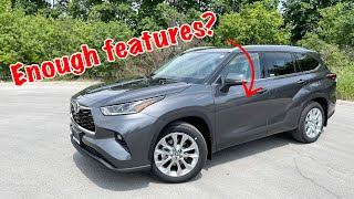 The 2021 Toyota Highlander Limited and its features [upl. by Davilman]