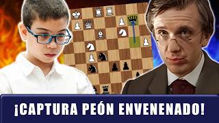 ¡GM CAPTURA PEÓN ENVENENADO Y EL PRODIGIO de ORO NO PERDONA  Faustino Oro vs James Mortimer [upl. by Einafats]