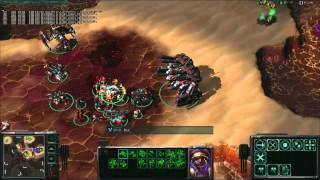 StarCraft 2 ONE Ultralisk VS 1000 Probes [upl. by Kirschner688]