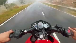 A rainy day ride to Cherrapunji  Fog  low visibility meghalayatraveldiaries ns200 [upl. by Jephthah]