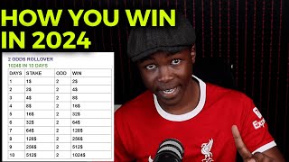 2024 Best Strategy in Soccer Betting Rollover Betting 2 odds 15 odds and 13 odds Rollover [upl. by Dibbrun227]