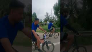 decathlon cycle groupride 💯 mtb roadbike goprocycling gopro minivlog youtubeshorts explore [upl. by Nollad133]