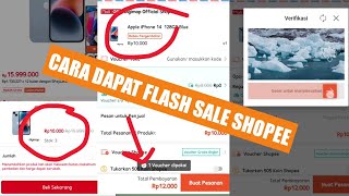 Cara Mendapatkan iPhone di Flash Sale Shopee Terbaru [upl. by Mali763]