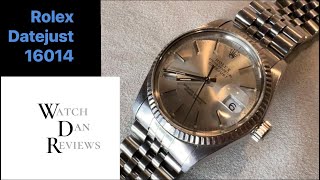 Rolex Datejust 16014 InDepth Review of the Iconic 36mm Masterpiece [upl. by Ilrahs]