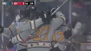 Maine Mariners  Adirondack Thunder highlights  3924 [upl. by Novel]