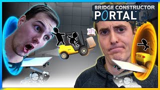 EKKE LETT Å VÆRE INGENIØR  Bridge Constructor Portal [upl. by Schmidt]