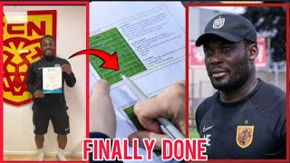 Ka S3 Heaeet  Otto Addo shakes as Micheal Finally Done with His UEFA Coaching License Watch… [upl. by Neeluqcaj]