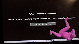 Failed to connect to the server Internal exception Invalid Characters in username  Error Solved [upl. by Andros]