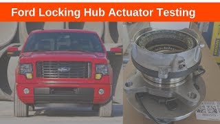 Testing F 150 Front Automatic Locking Hubs [upl. by Zolner]