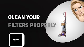 How to Properly Clean Your Dyson Ball Animal 3 Filters [upl. by Noissap]