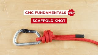 How to Tie a Scaffold Knot  CMC Fundamentals Learn Your Knots [upl. by Ahsinotna305]